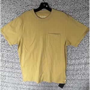 The Hundreds Perfect Pocket T-Shirt Khaki Mens Medium NWT Cotton
